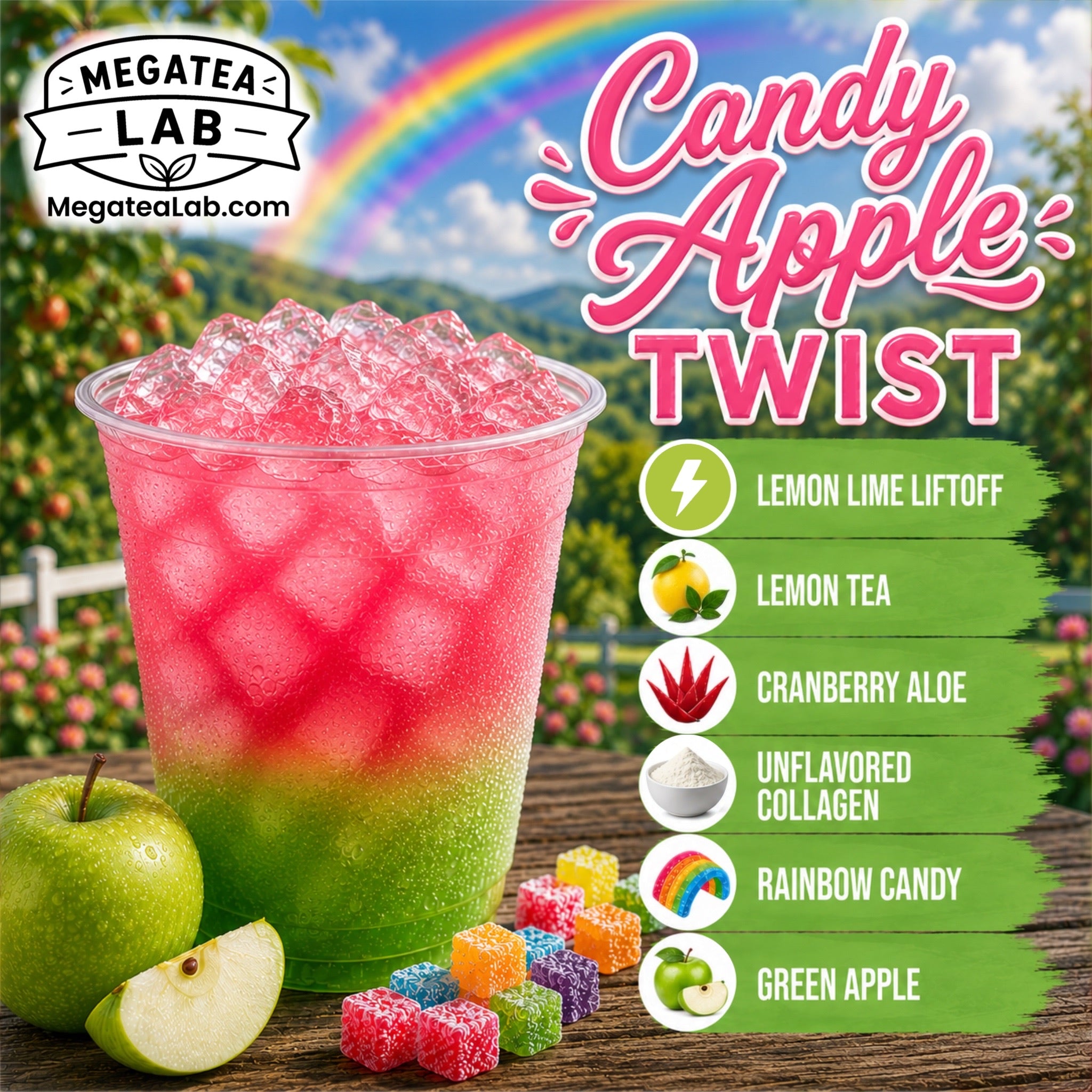 CANDY APPLE TWIST
