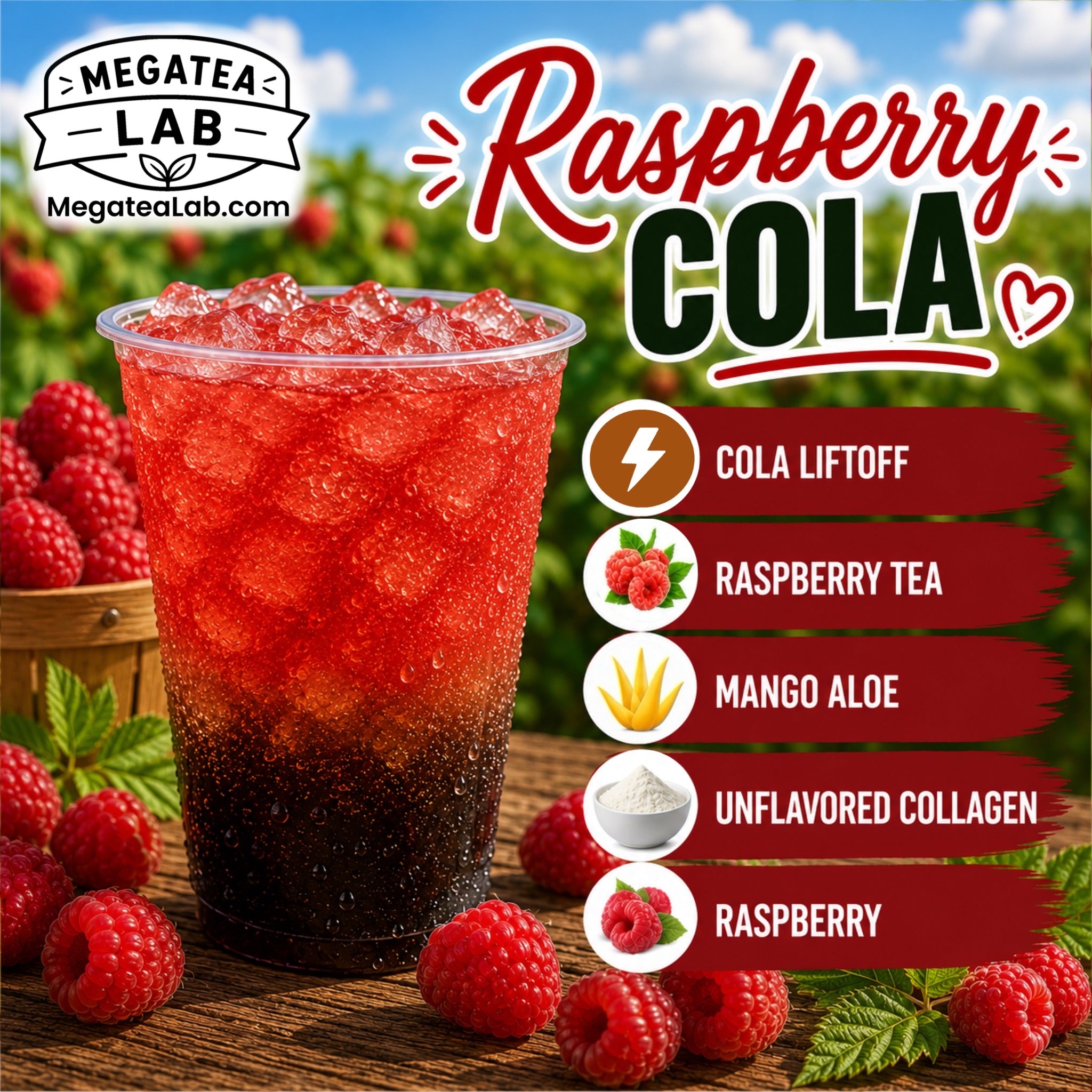 RASPBERRY COLA